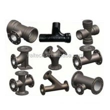 water sewer underground pipeline installation pipes fittings Ductile Cast Iron DI Flange Socket fittings